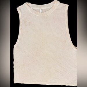 Lululemon All Yours Tank Cirrus Wash Strawberry Milkshake Size 10